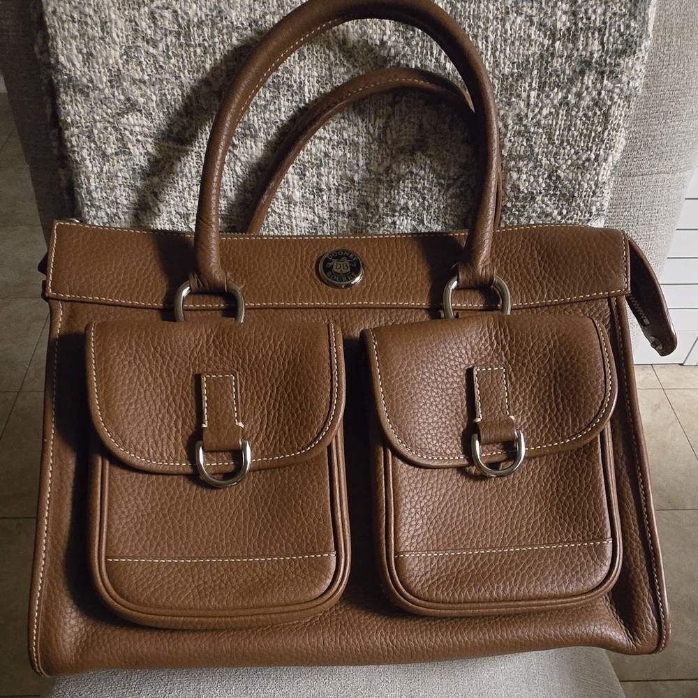 Dooney & Bourke Brown Leather Handbag